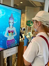 CGアバターの様子